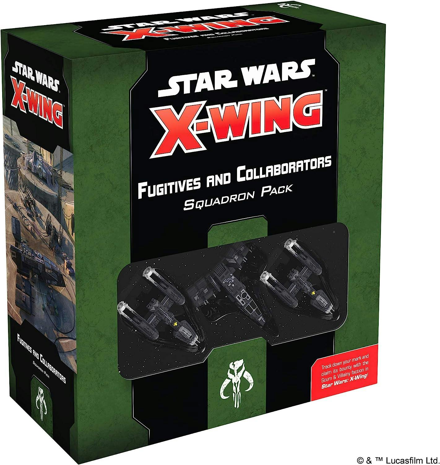 Star Wars X-Wing Miniatures Game: Fugitives and Collaborators SQUADRON PACK